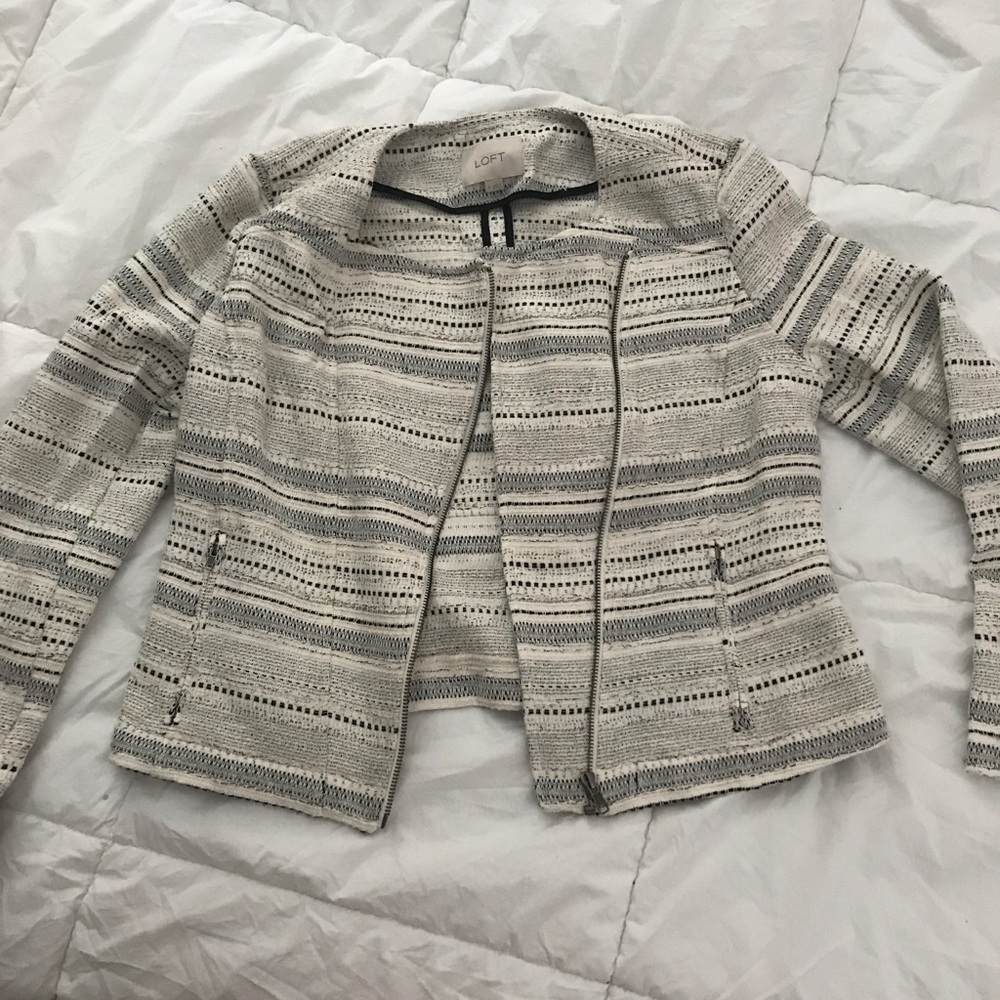 LOFT Professional Overcoat with cross body zip